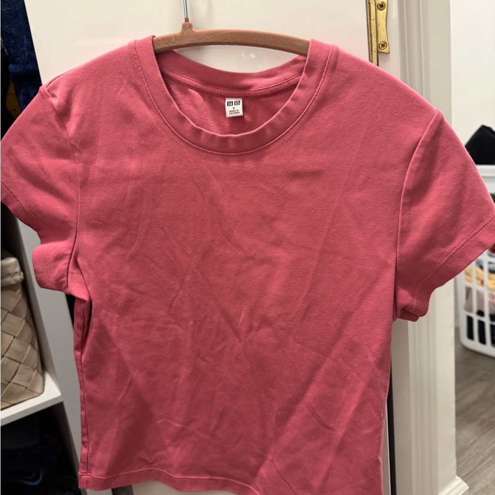 Uniqlo Pink Baby T